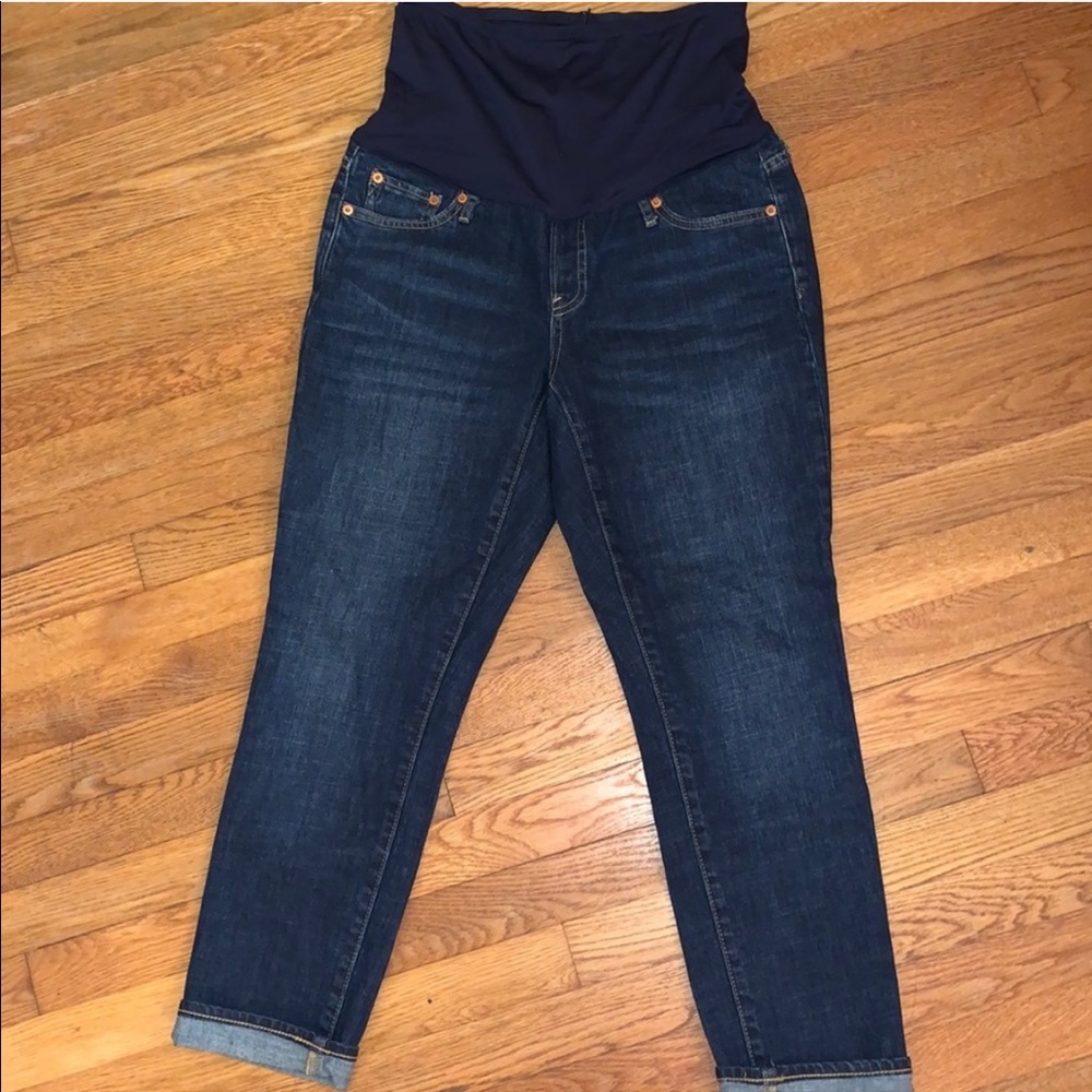 Gap maternity best girlfriend jeans